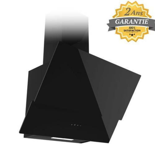 Hotte - Décorative -90Cm - Galaxy.90- Noir - 3 vitesses - Garantie 2 Ans