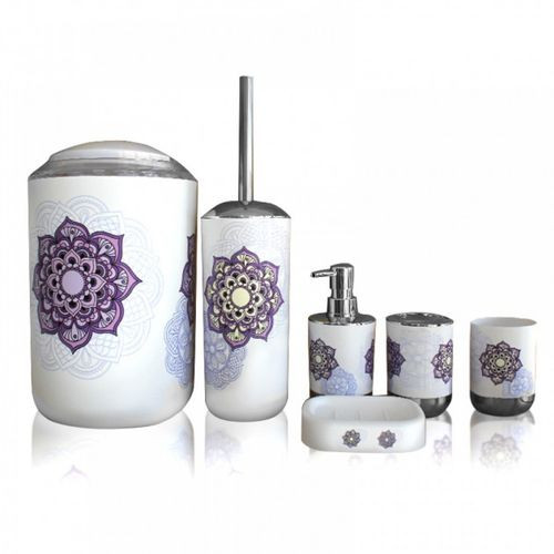 Ensemble D'Accessoires De Salle De Bains - 6 Pièces