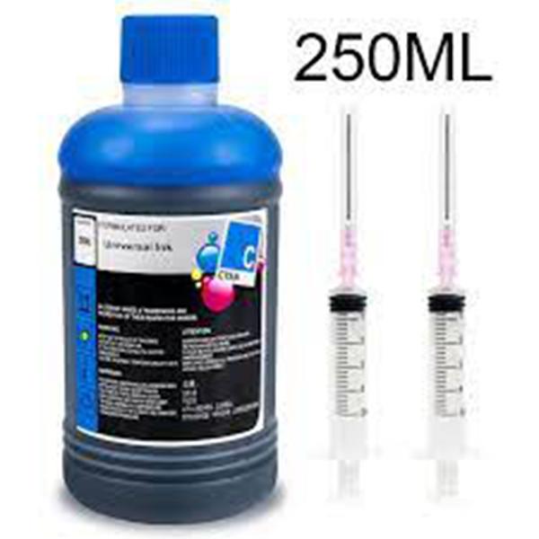 BOUTEILLE D ENCRE INK UNIVERSAL 500ML CYAN
