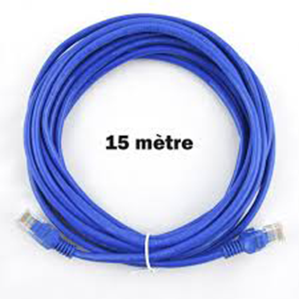 CABLE RESEAU 15M