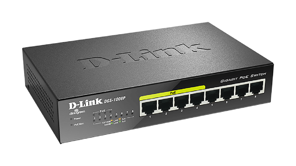 SWITCH 8-port 10/100/1000
