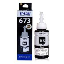 BOUTEILLE ENCRE EPSON T6731 NOIR 70ml L800/L850/L1800 d origine