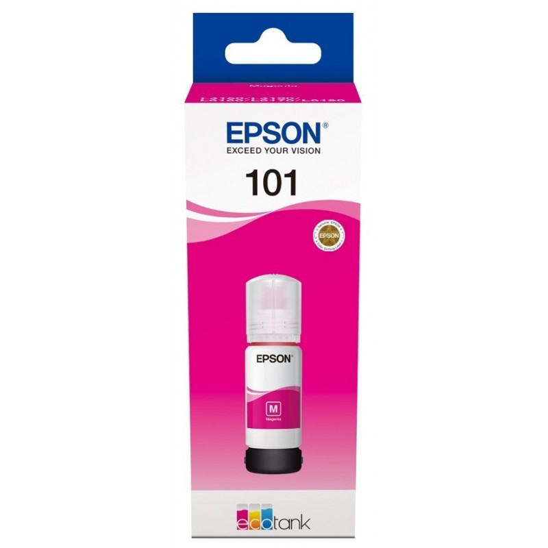 BOUTEILLE EPSON ECOTANK 101 MAGENTAL4150/L4160/L6160/L6170/L6190
