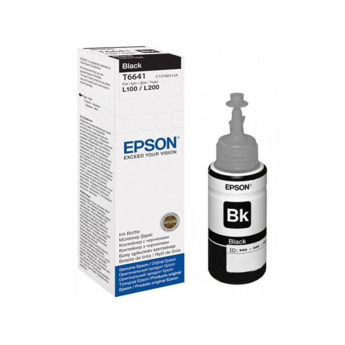 BOUTIELLE D ENCRE EPSON L100/L200/800 NOIR