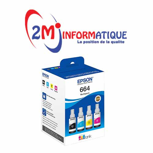 EPSON ECOTANK 4 COLOR MULTIPACK T664