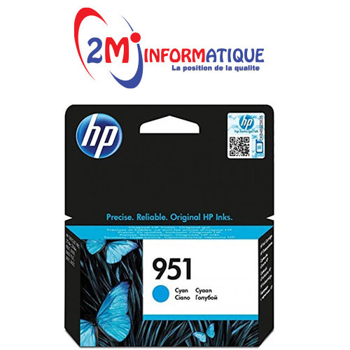 CARTOUCHE JET D ENCRE HP N 951 CYAN