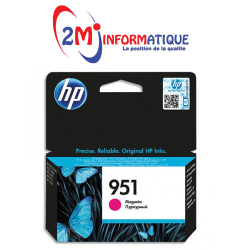 CARTOUCHE JET D ENCRE HP N 951 MAGENTA