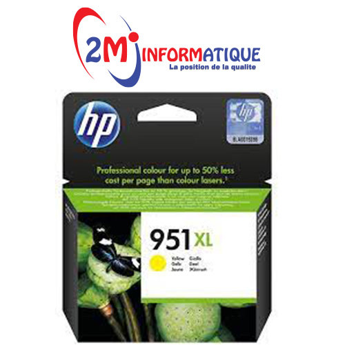 CARTOUCHE JET D ENCRE HP N 951 JAUNE