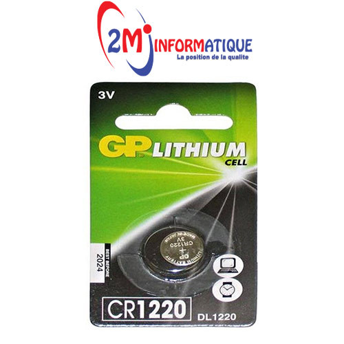 BATTRIE GP LITHIUM CR1220