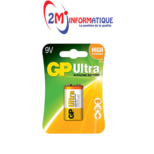 BATTRIE GP ULTRA 9V BP1ALKALIN ULTRA (GPU9V)