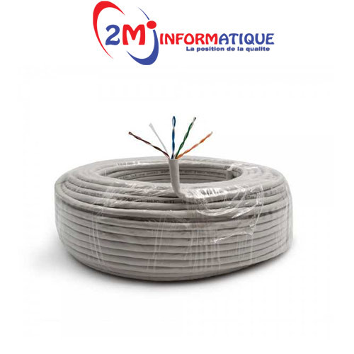 BOBINE CABLE RESEAU RJ-45 CAT 305M