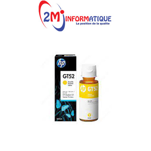 BOUTEIL ENCRE HP GT52 YELLOW d origine