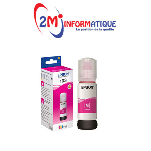 BOUTEIL ENCRE EPSON 103 d origine magenta 70ml