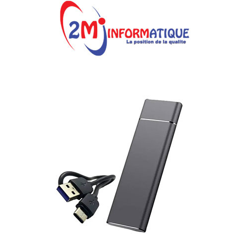 boitier 2.5" pour disque dur ssd sata M.2 usb