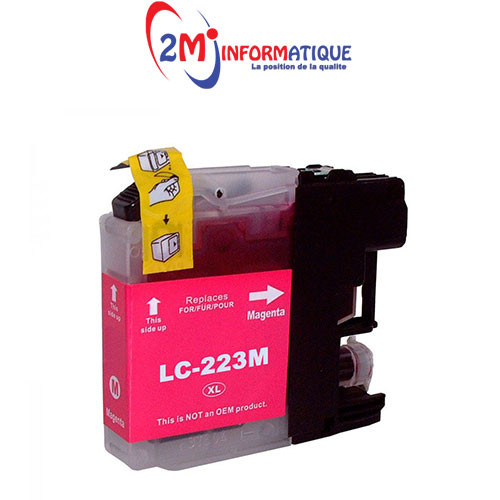 CARTOUCHE BROTHER LC223 MAGENTA ADAPTABLE