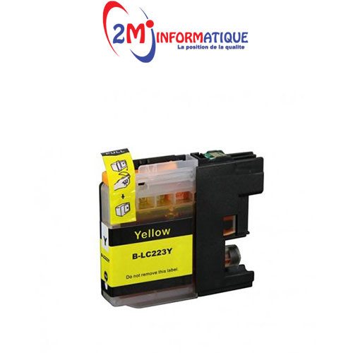 CARTOUCHE BROTHER LC223 YELLOW ADAPTABLE