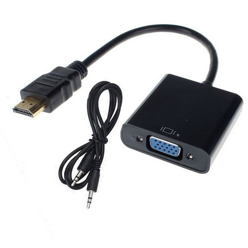 ADAPTATEUR HDMI MALE VGA FEMELLE