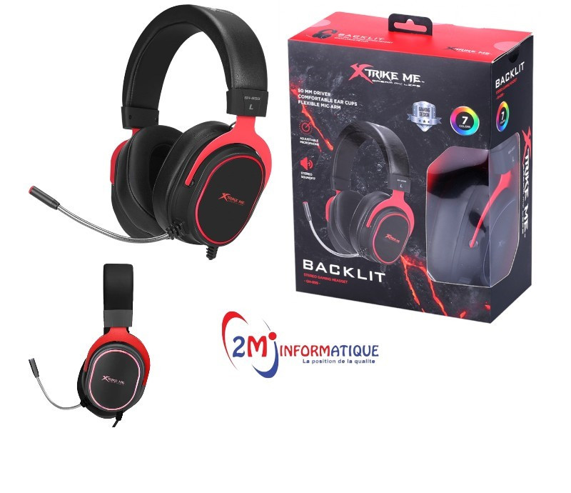 CASQUE GAMING XTRKIE ME GH-899 / RGB