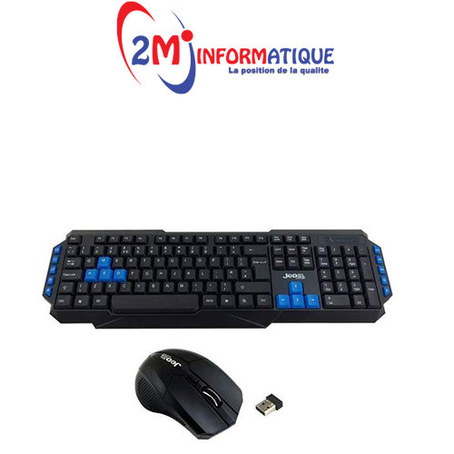 Jedel Ensemble clavier &amp; souris sans fil JEDEL WS880