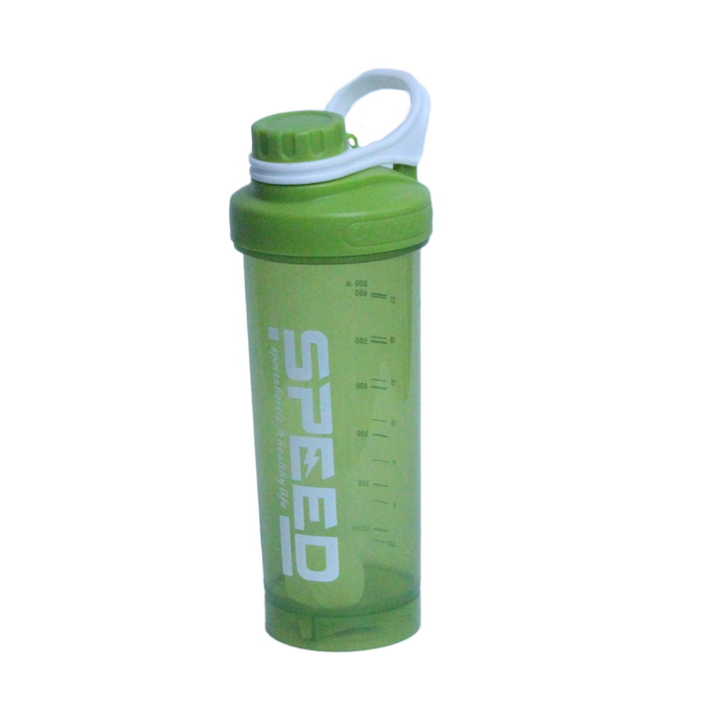Bouteille Mixer pour le Gym l'Haltérophilie 800 ml- Vert