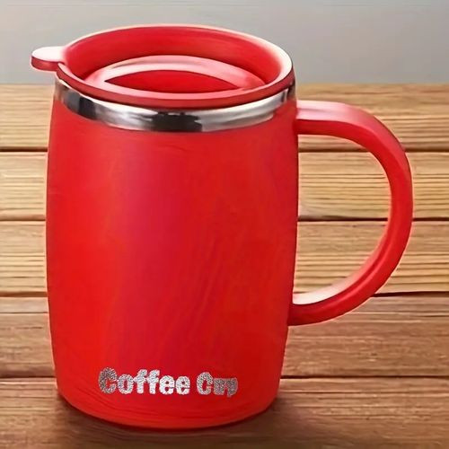 Mug de Voyage en Acier Inoxydable avec Couvercle - pour Café & Thé