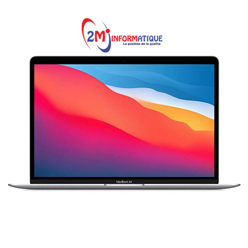 Apple MacBook Air 13″ – M1 (2020) – 8Go/256 Go Silver (MGN93FN/A)